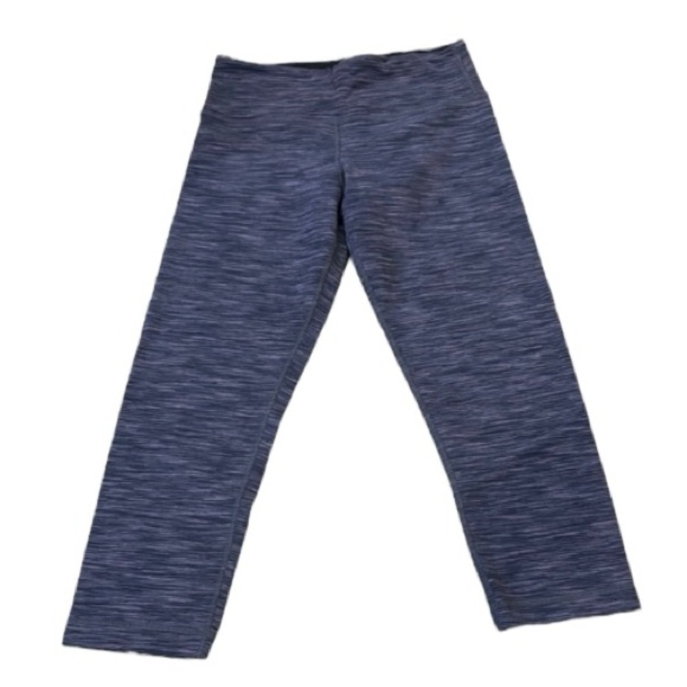 Lululemon Athletica Capri Gray Leggings Women’s 4 Excellent Condition